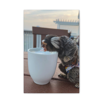 OBX Sunrise Coffee Canvas