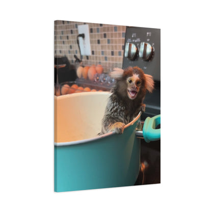 Happy Tiki Soup Canvas