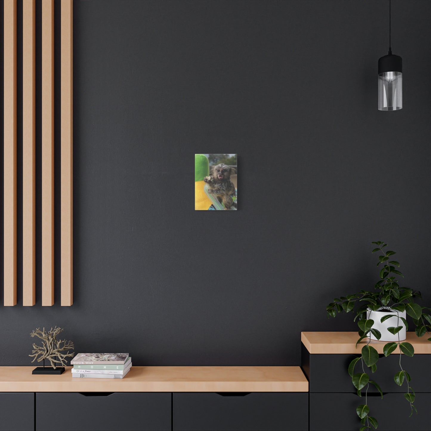 Baby Tiki Moku Canvas