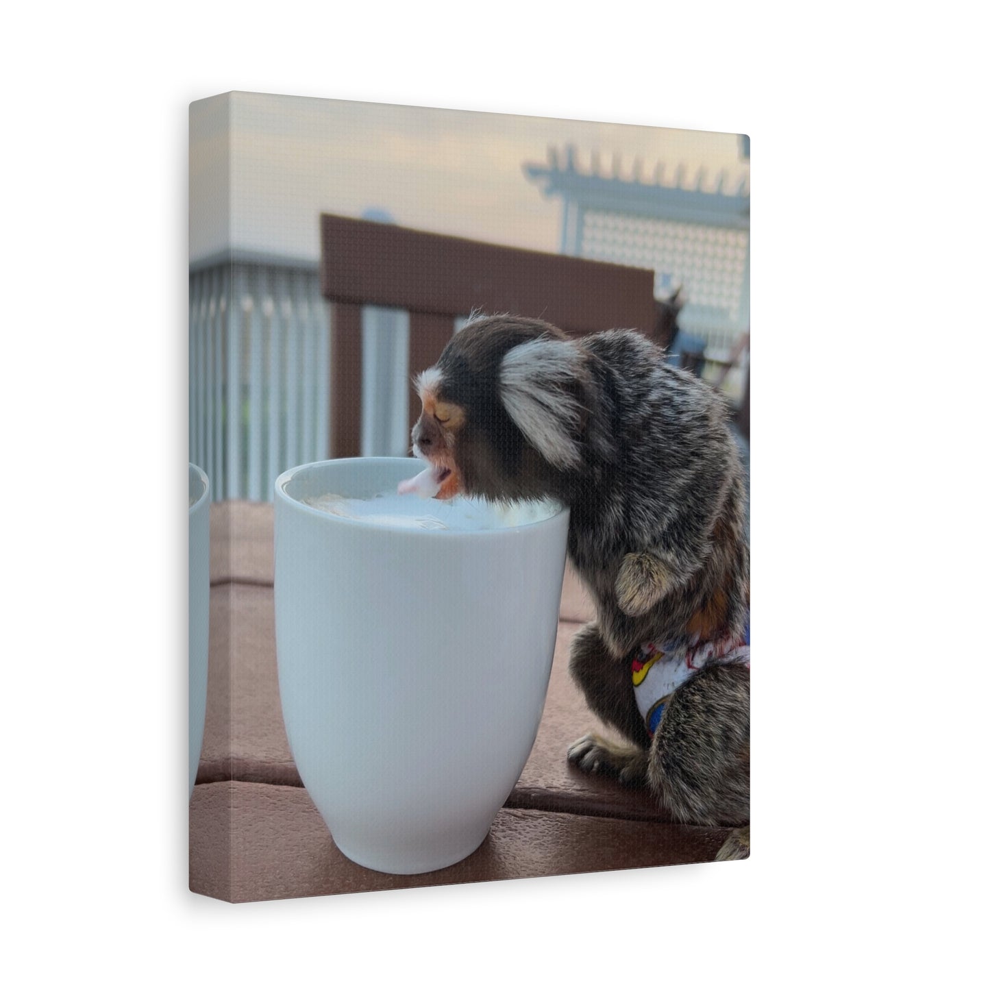 OBX Sunrise Coffee Canvas