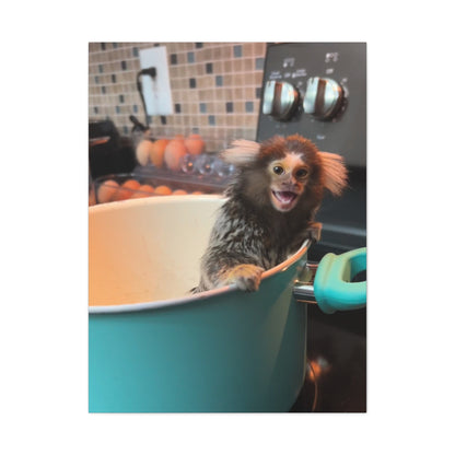 Happy Tiki Soup Canvas