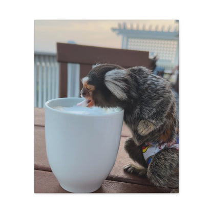 OBX Sunrise Coffee Canvas