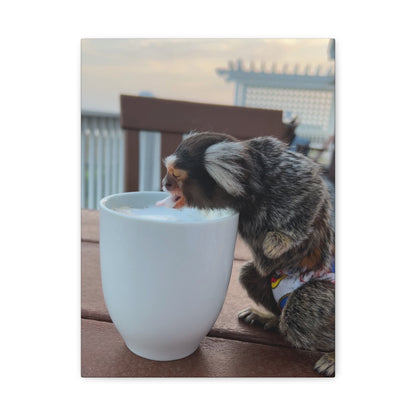 OBX Sunrise Coffee Canvas