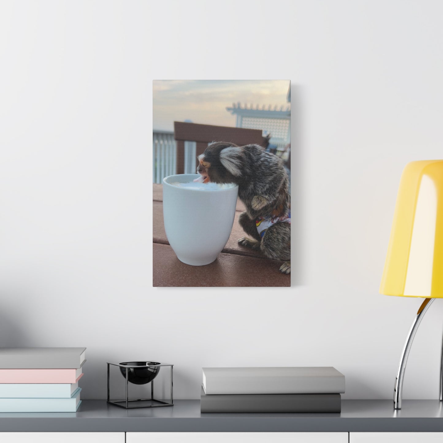 OBX Sunrise Coffee Canvas