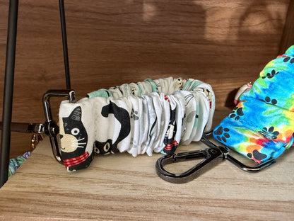 Scrunchie Wristlet Keychains