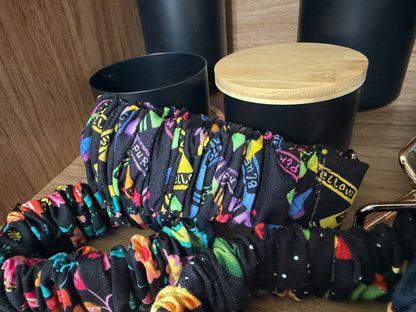 Scrunchie Wristlet Keychains