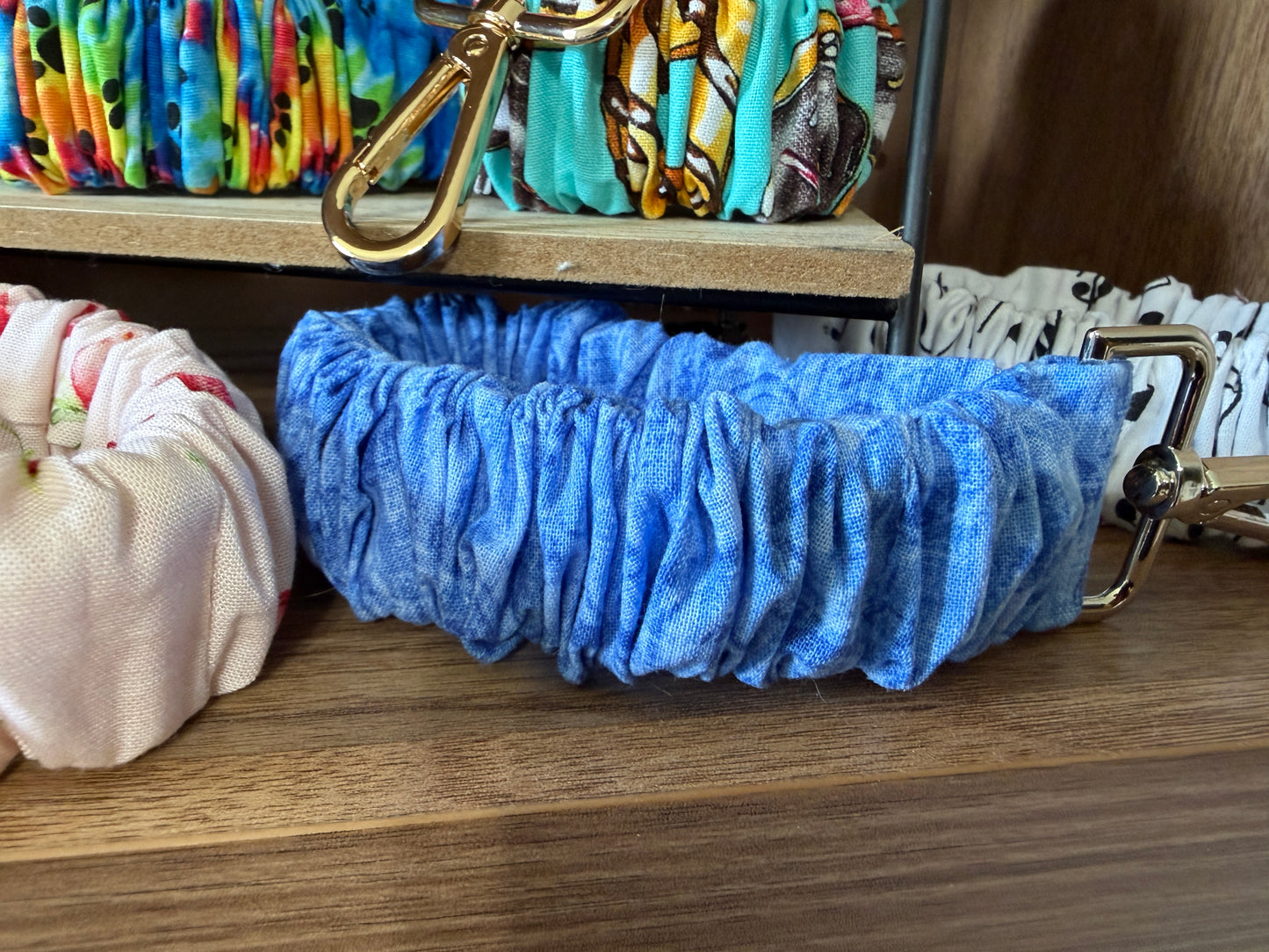 Scrunchie Wristlet Keychains