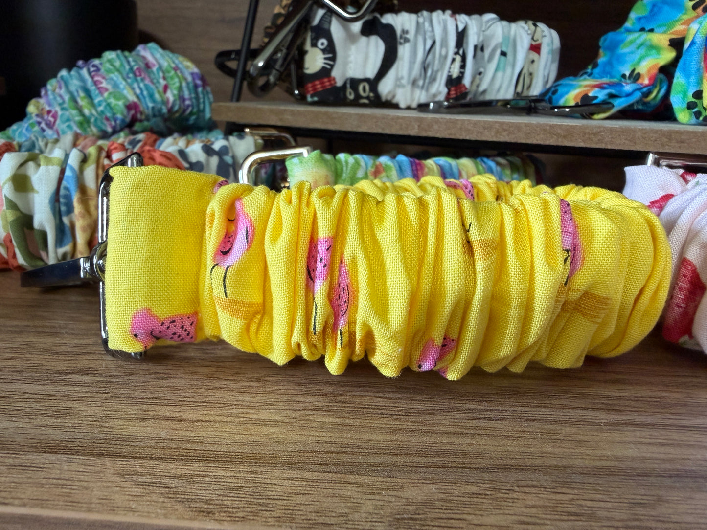 Scrunchie Wristlet Keychains