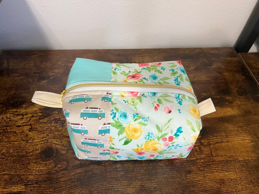 Flower Child VW Bus Toiletry Pouch