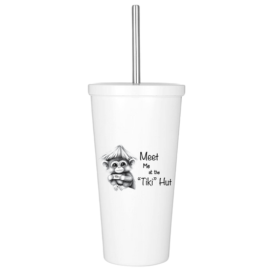 Meet Me at the Tiki Hut Tumbler