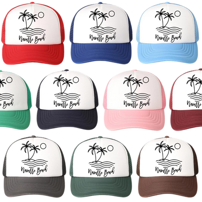 Navarre Beach Sunset Foam Trucker Hat