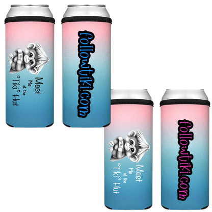 Meet Me at the Tiki Hut Koozie