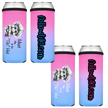 Meet Me at the Tiki Hut Koozie