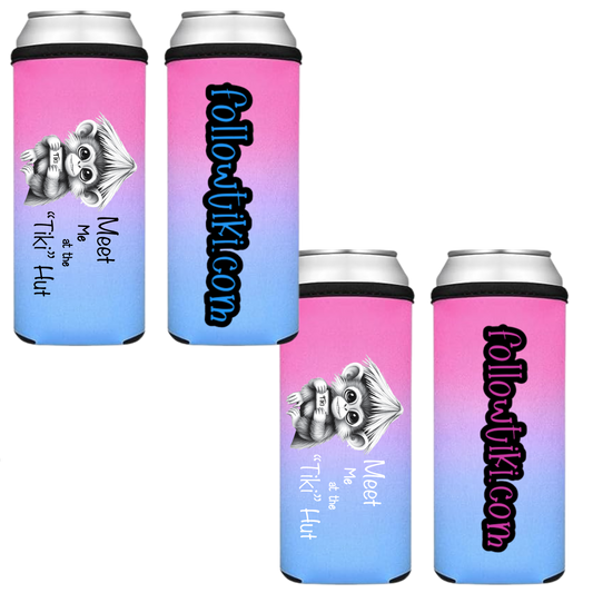Meet Me at the Tiki Hut Koozie