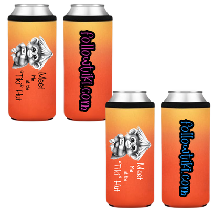 Meet Me at the Tiki Hut Koozie