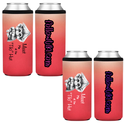 Meet Me at the Tiki Hut Koozie