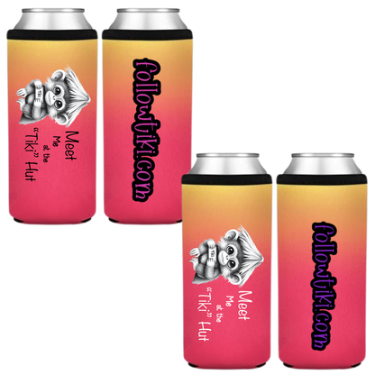 Meet Me at the Tiki Hut Koozie