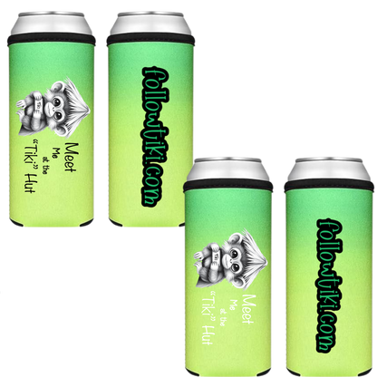 Meet Me at the Tiki Hut Koozie