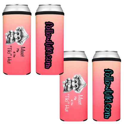 Meet Me at the Tiki Hut Koozie