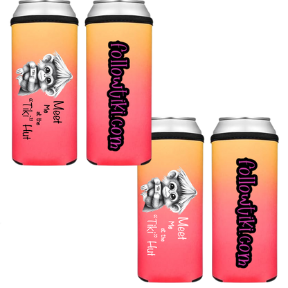 Meet Me at the Tiki Hut Koozie