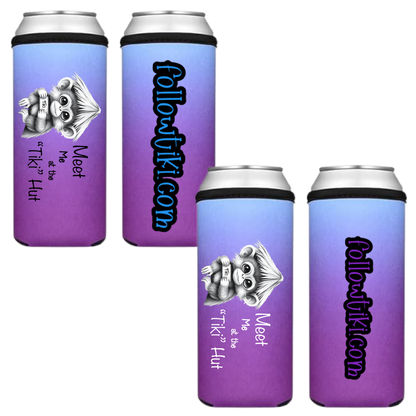 Meet Me at the Tiki Hut Koozie