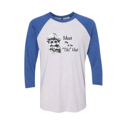 Tiki Hut Baseball Tee